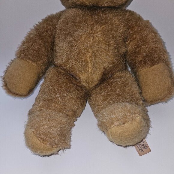 VTG 1975 Animal Fair Brown Teddy Bear Plush 16" Stuffed Animal Toy RARE - Picture 3 of 10